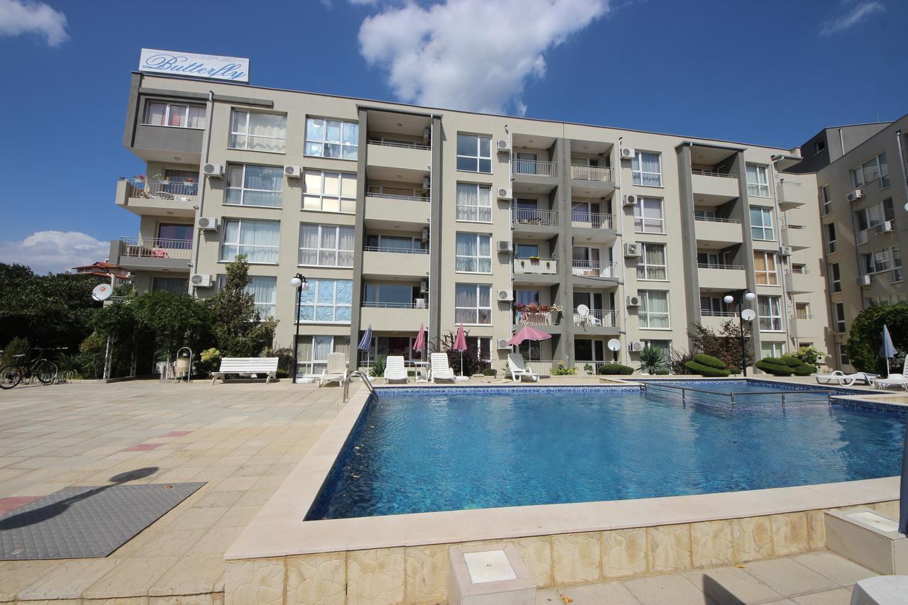 Menada Butterfly Apartment Sveti Vlas Buitenkant foto